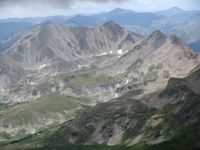 Vue du Mont Belford