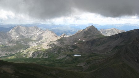 Vue du Mont Belford