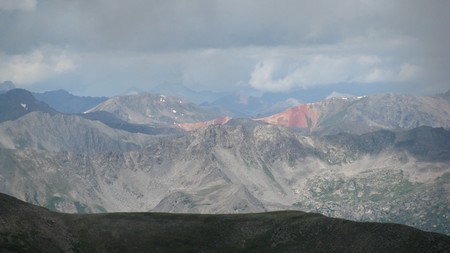 Vue du Mont Belford