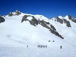 Montée au col des flambeaux