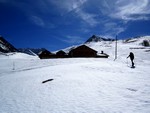 Arrivée au refuge Walter Bonatti