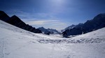 Vue du haut du col du Pas d'Entre Deux Sauts