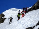 Descente du col de Malatra