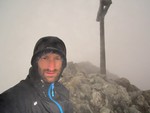 Brouillard en haut de la Croix de belledonne