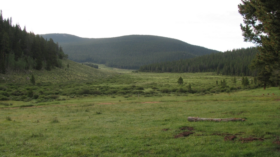 Vue du bivouac