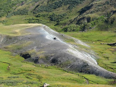 Montagnes argentees