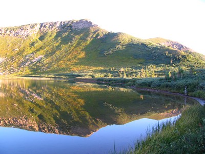 Levee de soleil au bivouac