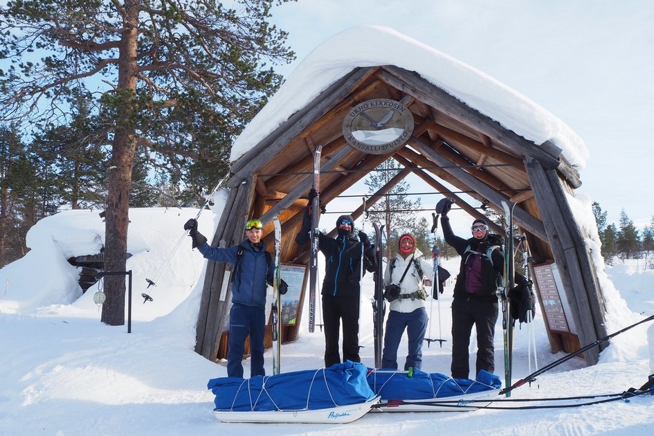 Urho Kekkonen National Park : ARRIVEE !