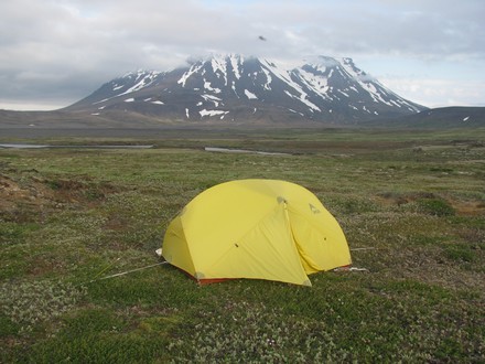 Premier bivouac avec notre Hubba Hubba HP !