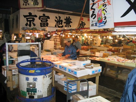 Marché au poissons