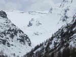 Le col du Grand Etret vu de Pont