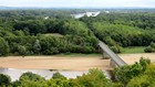 Loire à vélo : Vue sur la Loire depuis les hauteurs de Candes-St-Martin