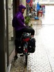 Loire à vélo : Départ de Saumur sous la pluie