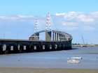 Loire à Vélo : Le pont de Saint Nazaire