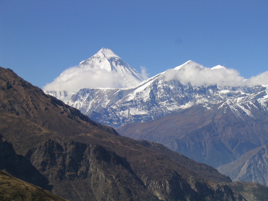 Marche autour de Muktinath - Dhaulagiri 8167 m et Tukuche Peak 6920 m