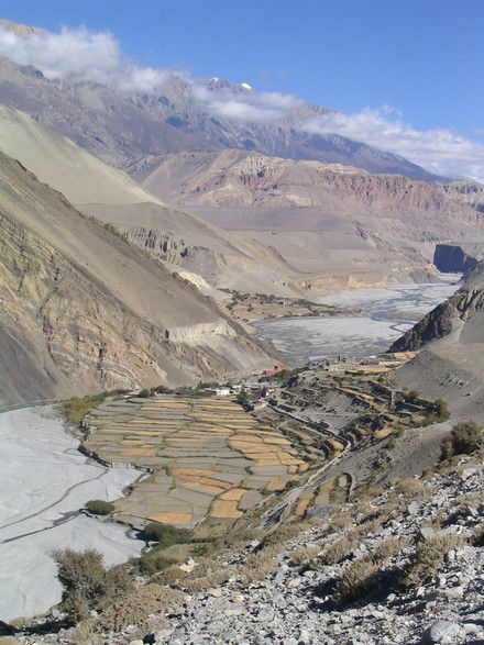 Entre Muktinath et Marpha - Kagbeni et le Mustang