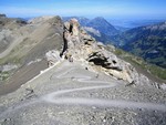 Descente du col Hohtürli au départ de Blümlisalphütte