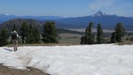 Mont Thielsen au fond