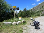 Passage au Col de la Madelaine