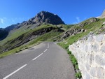 Dans la montée du Col du Galibier