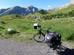 Au sommet du Col de Vars