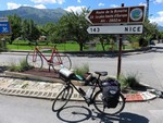 Au pied du Col de la Bonnette