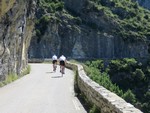 Dans la montée du Col de Turini