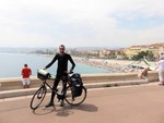 Arrivée sur la Promenade des Anglais à Nice