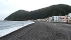 Sicile : Lipari, plage de Canneto