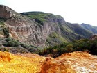 Sicile : Lipari, carrières de Kaolin