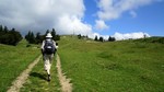 Arrivée au sommet de la Dent du Viaulon