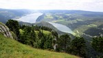 Le lac de Joux depuis la Dent du Viaulon