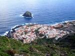 Garachico depuis la route vers Santiago del Teide