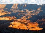 La caldeira du Teide et la Montana Blanca depuis le refuge Altavista