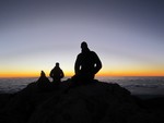 Lever de soleil au sommet du Teide (3718 m)