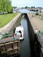 La première écluse du Canal de Bourgogne