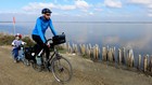 La Camargue à vélo : Digue à la Mer