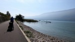 Chemin lacustre le long du Lac du Bourget