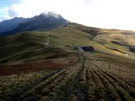 Le Col de Véry devant l'Aiguille Croche