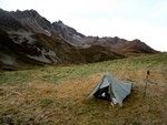 Bivouac au Cormet de Roseland (1968 m)