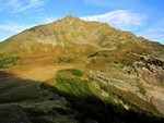 Pointe de Lavouet (2410 m) depuis le Col de la Bâthie (1889 m)