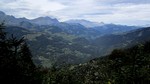 Vue sur le Val d'Arly depuis sous le Mont Bisanne