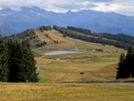 Col de la Lézette et La Légette (1865 m) depuis le sommet du Char du Beurre