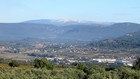 Le Mont Ventoux depuis les hauteurs d'Apt