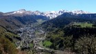 Tour du Mont Dore : le Mont Dore sous le Puy de Sancy