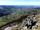 Tour du Mont Dore : la Bourboule depuis le Puy Gros