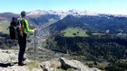 Tour du Mont Dore : Vue sur le Puy de Sancy depuis le sommet du Puy Gros