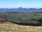 Tour du Mont Dore : Vue sur le Puy de Dome depuis le sommet du Puy Loup