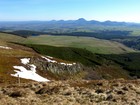 Tour du Mont Dore : Vue sur le Puy de Dôme depuis le Puy de l'Aiguiller