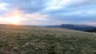 Tour du Mont Dore : Coucher de soleil au bivouac